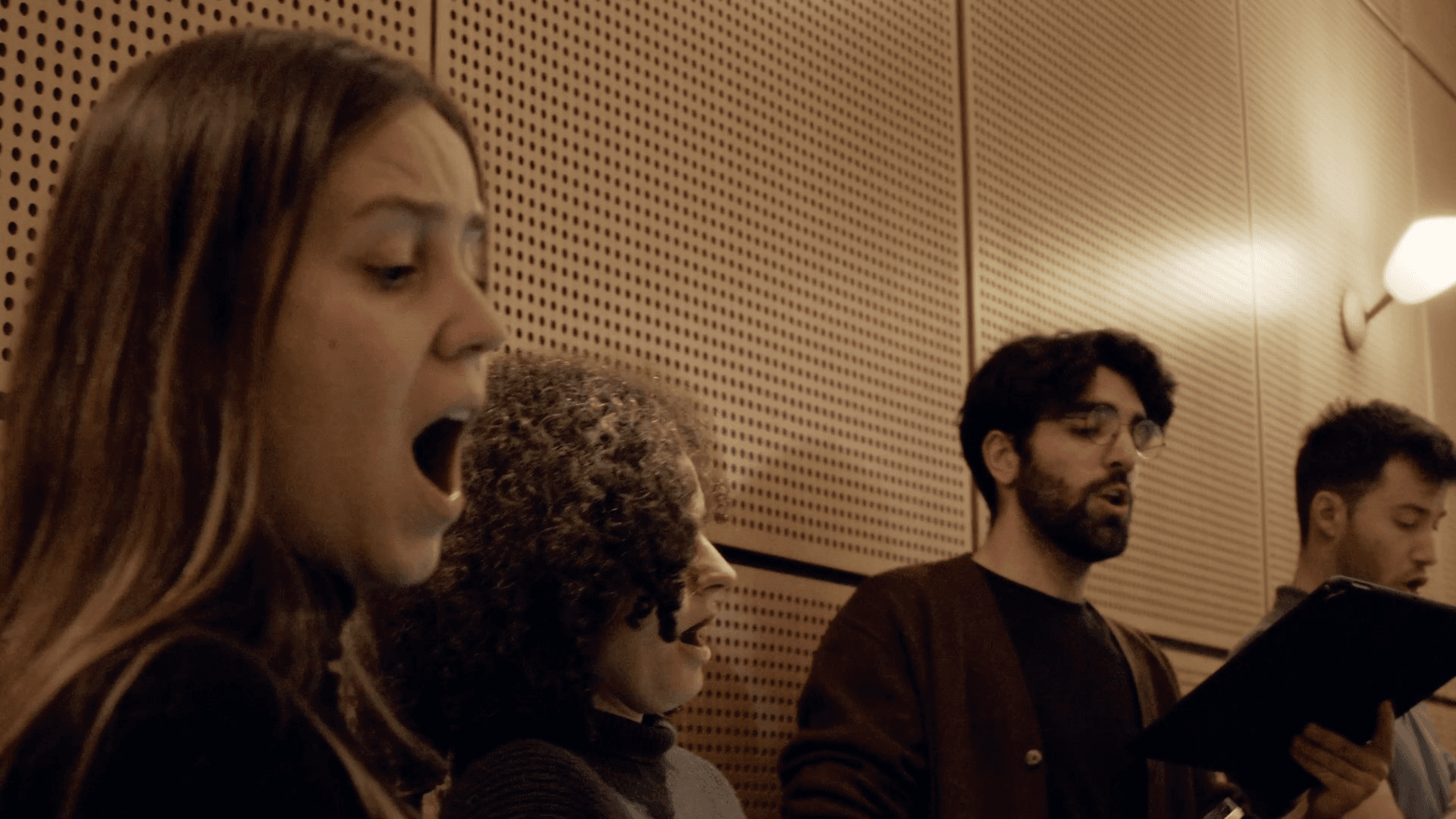 L'ensemble Phaenomen en répétition